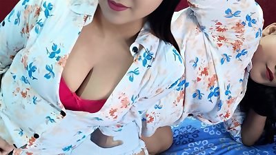 young luxurious bhabhi fucked by brother-in-law with thick pipe when she was alone (Hindi audio)