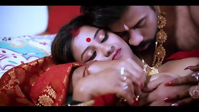 softcore lovemaking With gorgeous steamy Indian wife Sudipa In Saree